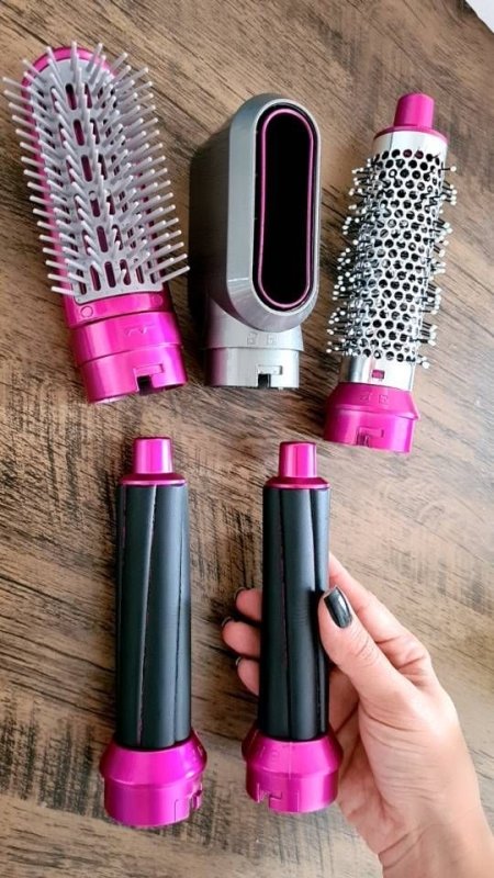 5 - in - 1 Ionic Hair Styler & Curler Pro – Anti - Frizz Multi - Styling Tool - Nyara