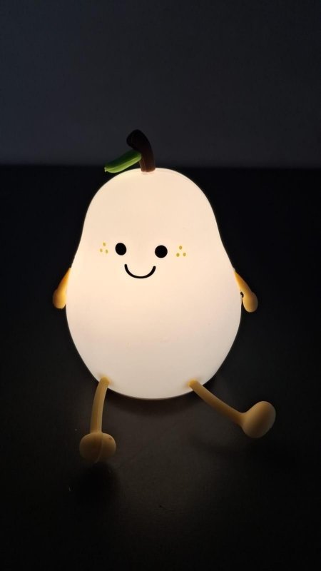 Cute fruit Silicone Baby Night Light | Soft Glow Nursery Lamp - Nyara