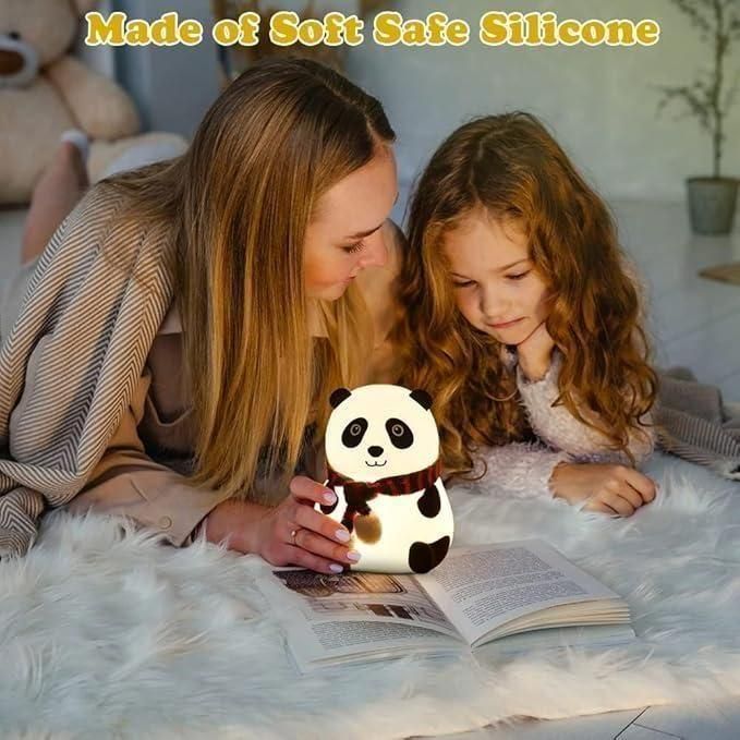 Cute Panda Light Lamp for Kids | Touch‑Controlled Color Nightlight - Nyara