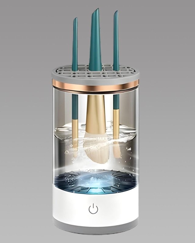 Electric Makeup Brush Cleaner | USB Rechargeable Deep Clean Hub - Nyara