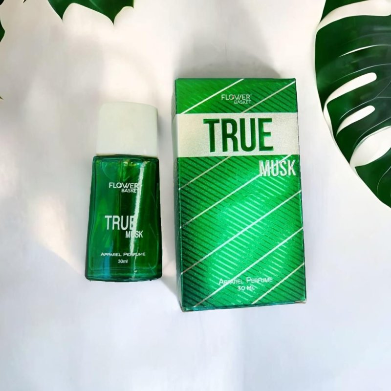 Flower Basket True Musk Apparel Perfume 30 ml | Fabric Safe Scent - Nyara