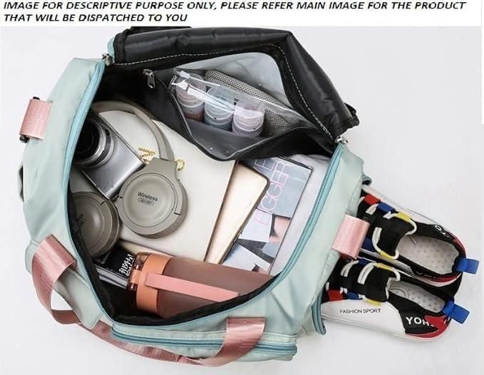 Multi - Purpose Duffle Bag with Shoe Compartment | Travel, Gym & Sports Bag for Men & Women - Nyara