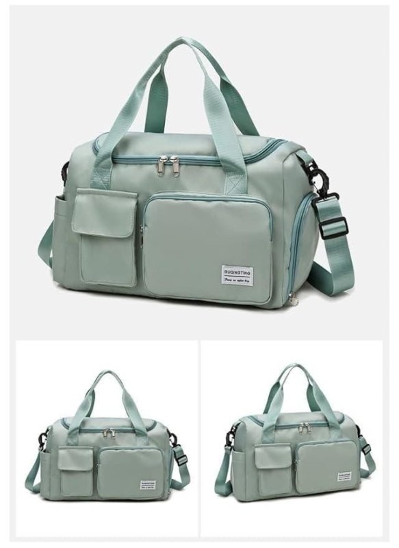 Multi - Purpose Duffle Bag with Shoe Compartment | Travel, Gym & Sports Bag for Men & Women - Nyara
