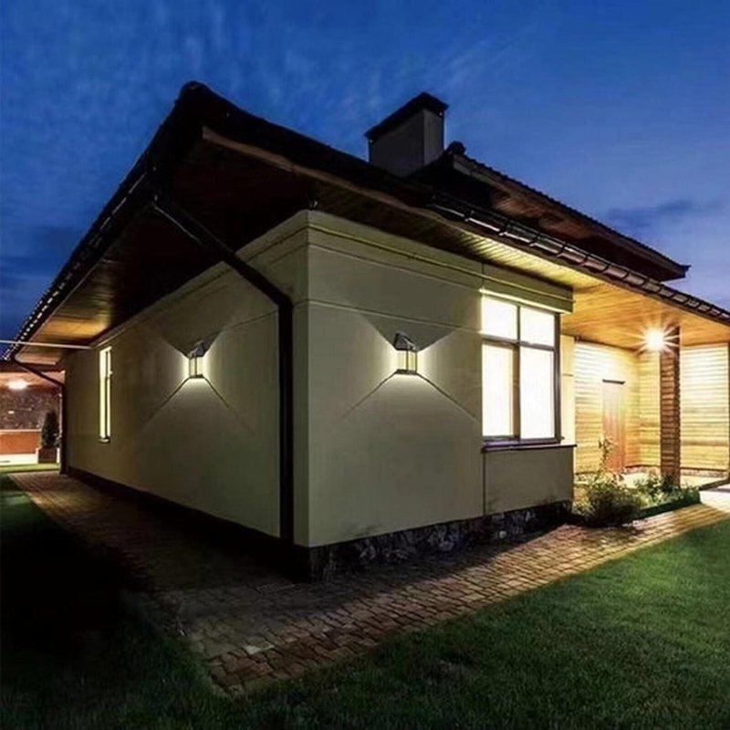 Solar Outdoor Wall Light | ABS Eco - Friendly Garden Lamp - Nyara