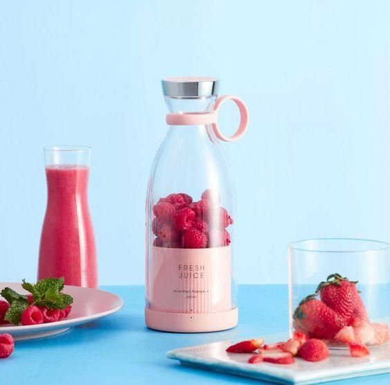 Travel Portable Mini Juice Blender | USB‑Rechargeable 380 ml Mixer - Nyara