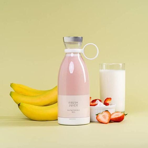 Travel Portable Mini Juice Blender | USB‑Rechargeable 380 ml Mixer - Nyara