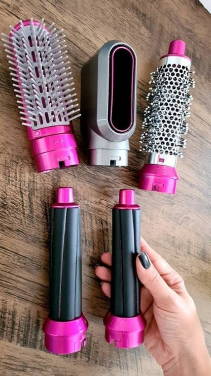 5 - in - 1 Ionic Hair Styler & Curler Pro – Anti - Frizz Multi - Styling Tool - Nyara