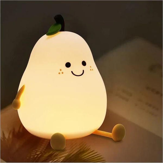 Cute fruit Silicone Baby Night Light | Soft Glow Nursery Lamp - Nyara