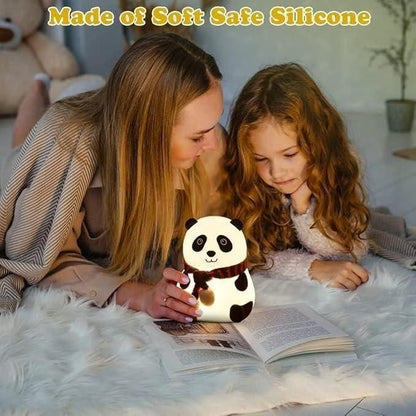 Cute Panda Light Lamp for Kids | Touch‑Controlled Color Nightlight - Nyara