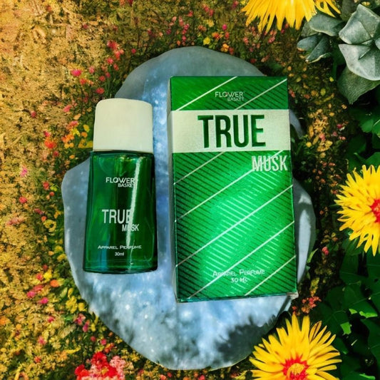 Flower Basket True Musk Apparel Perfume 30 ml | Fabric Safe Scent - Nyara