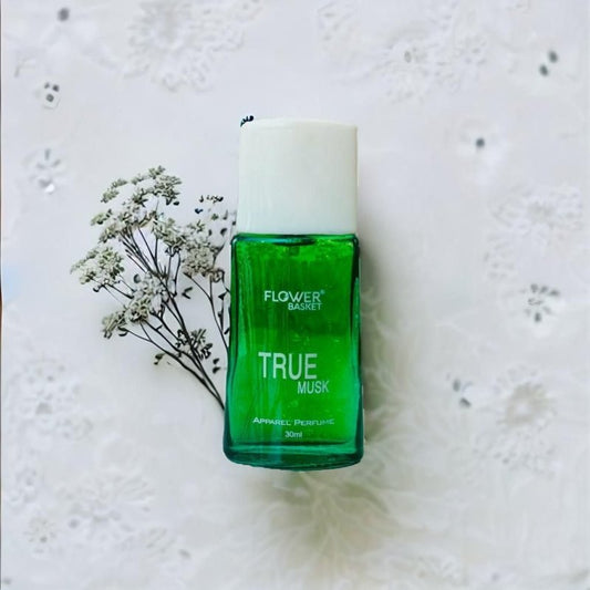 Flower Basket True Musk Apparel Perfume 30 ml | Fabric Safe Scent - Nyara