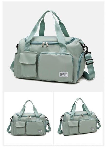 Multi - Purpose Duffle Bag with Shoe Compartment | Travel, Gym & Sports Bag for Men & Women - Nyara